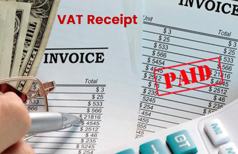 vat receipt vs invoice